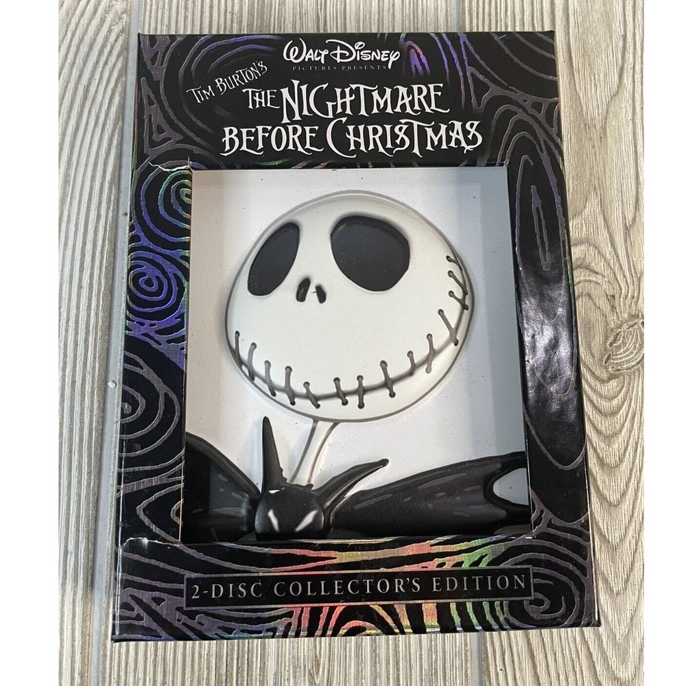 Disney The Nightmare Before Christmas DVD 2-Disc Collector Edition Skellington